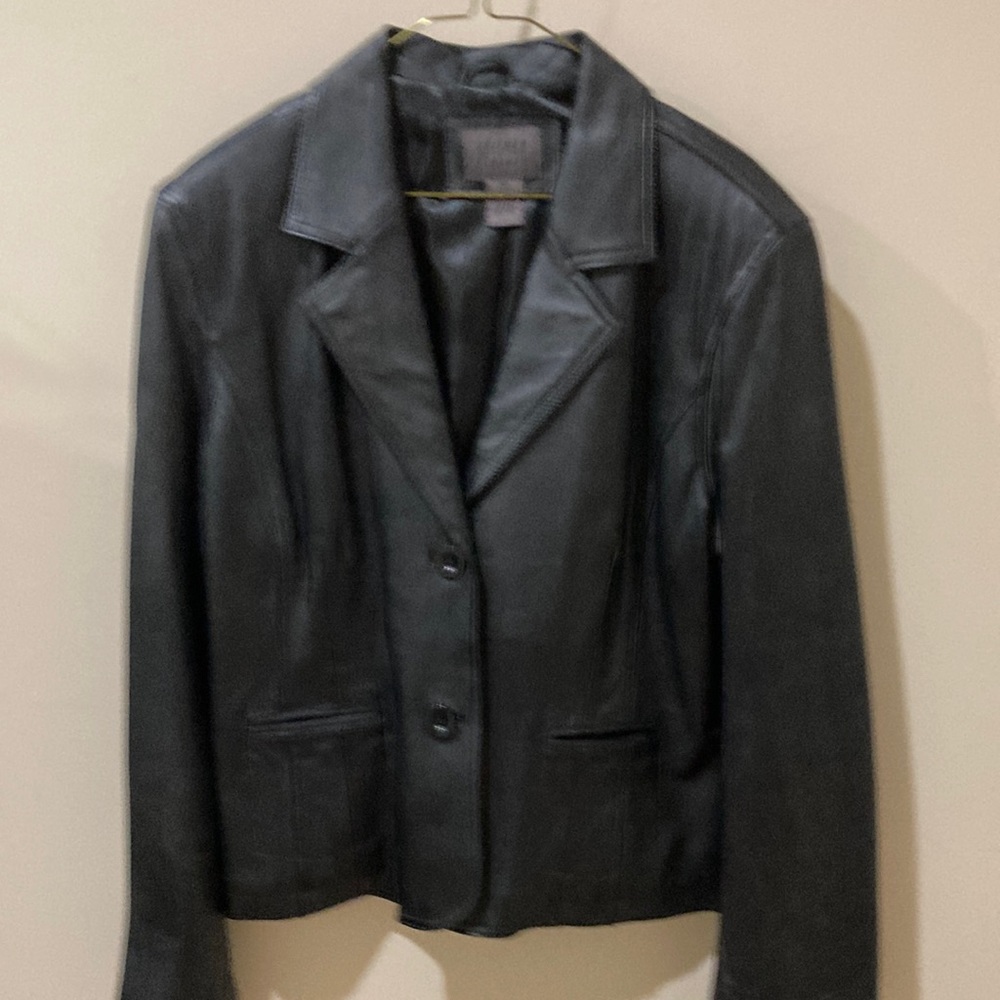 Leather jacket